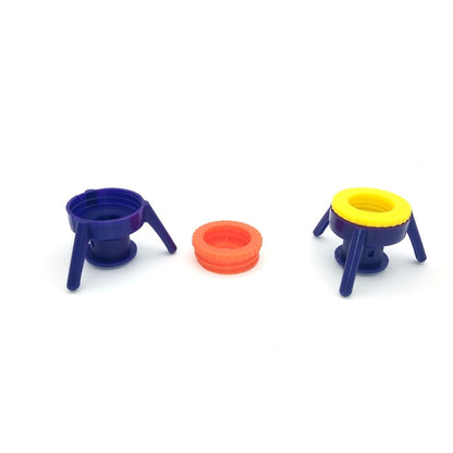 Reusable Bottle Cap & Stand Kit (Set of 3 Sizes) by HitMyNeed