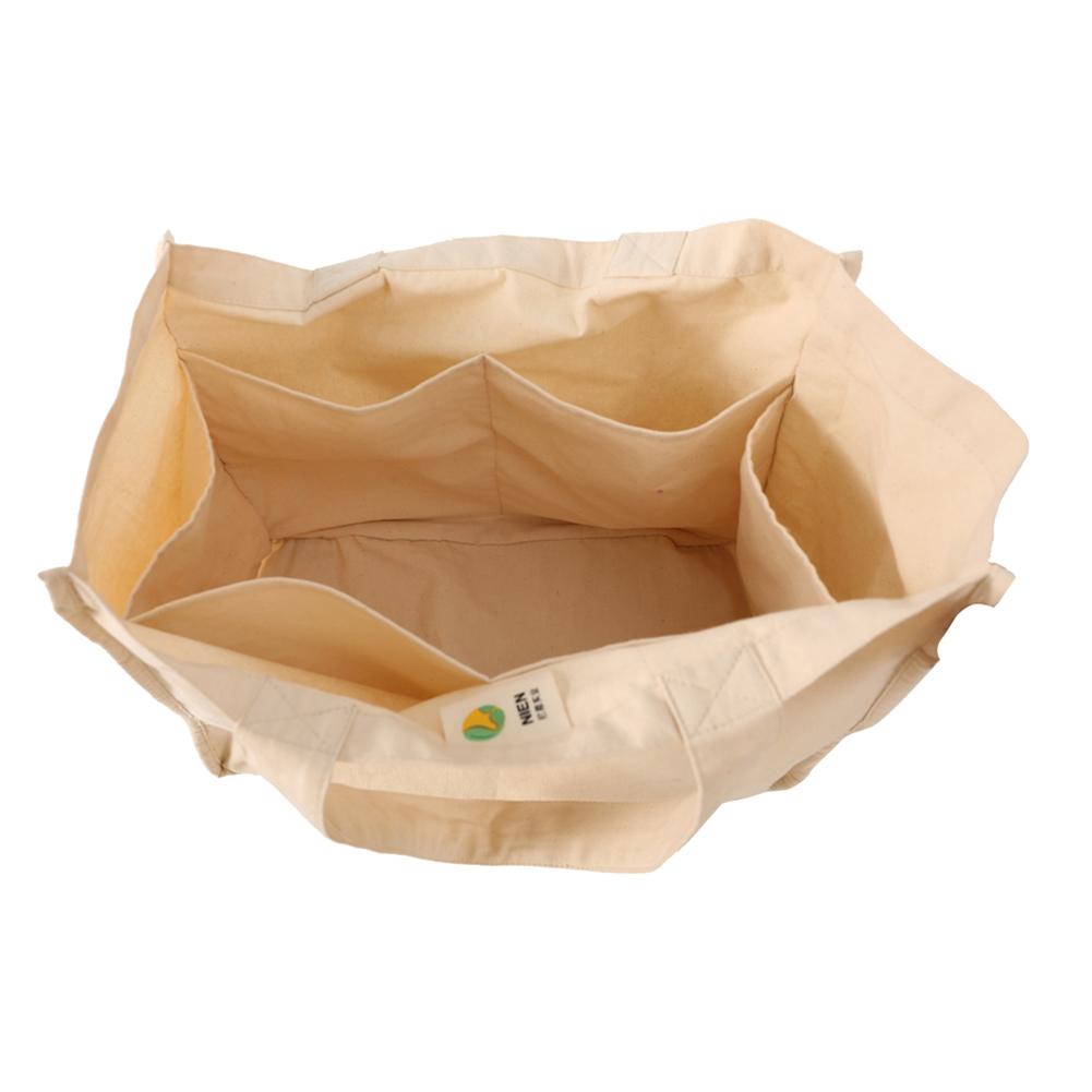 Reusable Canvas Grocery Shopping Tote Bag by HitMyNeed