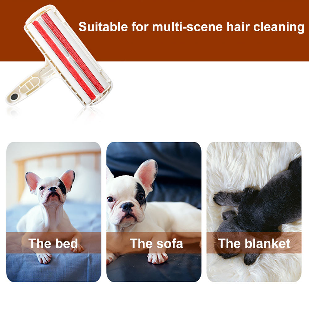 Reusable Cat Hair Remover & Pet Lint Cleaner Roller by HitMyNeed