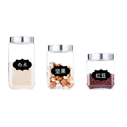 Reusable Chalkboard Jar Labels Stickers (90 Pack) by HitMyNeed