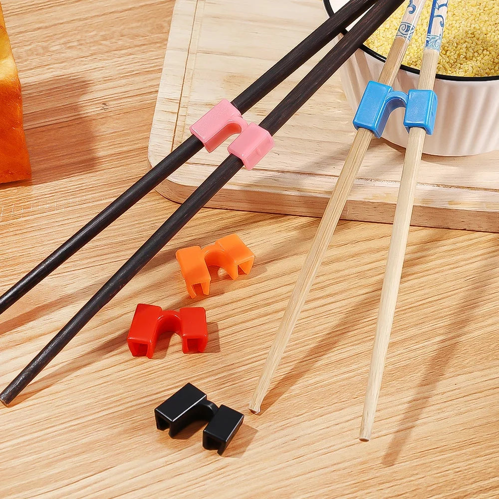 Reusable Chopstick Training Helpers for Kids & Adults by HitMyNeed