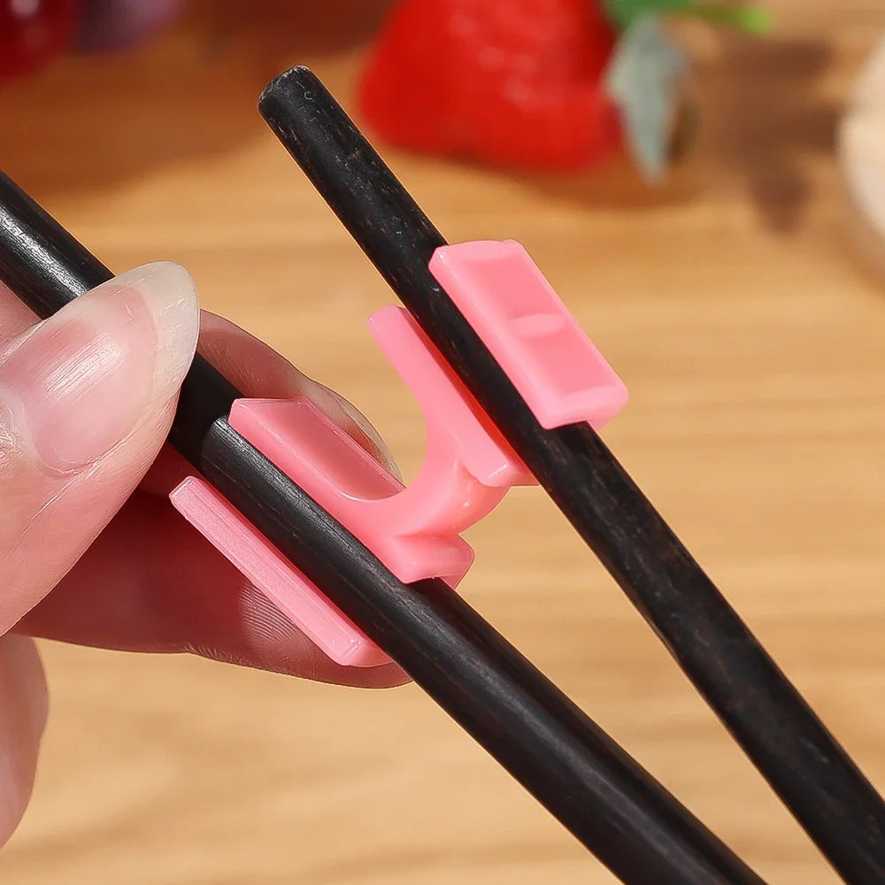 Reusable Chopstick Training Helpers for Kids & Adults by HitMyNeed