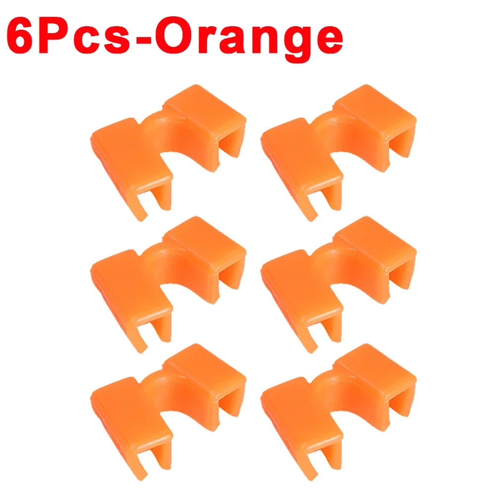 Reusable Chopstick Training Helpers for Kids & Adults orange-6pcs by HitMyNeed