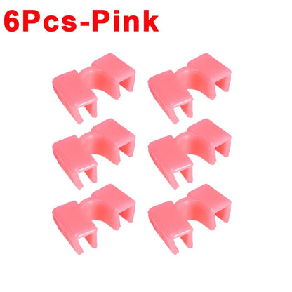 Reusable Chopstick Training Helpers for Kids & Adults pink-6pcs by HitMyNeed