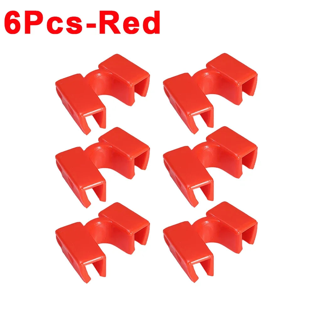 Reusable Chopstick Training Helpers for Kids & Adults red-6pcs by HitMyNeed