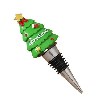 Reusable Christmas Wine Bottle Stopper Seal by HitMyNeed