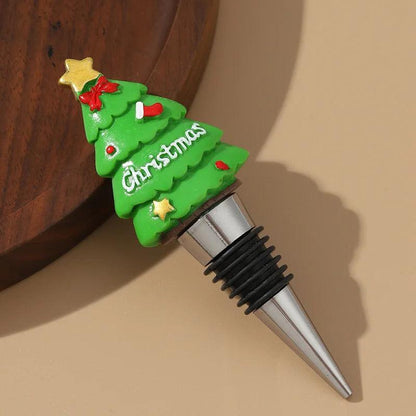 Reusable Christmas Wine Bottle Stopper Seal by HitMyNeed