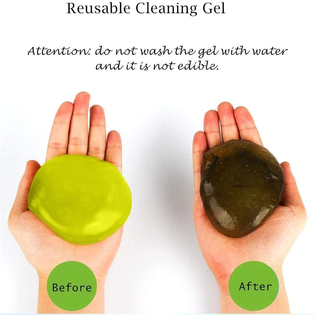 Reusable Cleaning Gel Slime for Car Detailing 60g by HitMyNeed