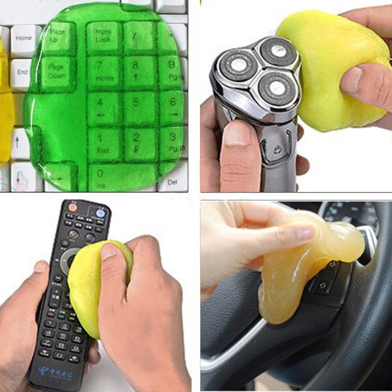 Reusable Cleaning Slime for Dust and Dirt Removal by HitMyNeed