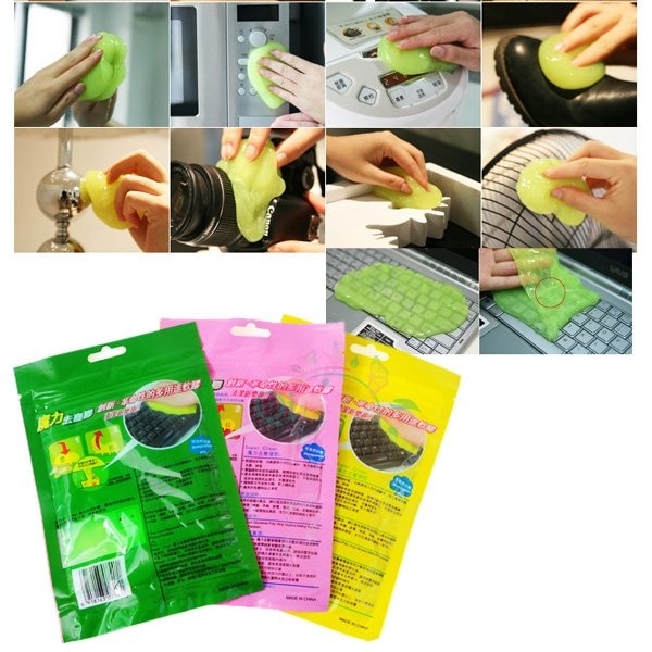 Reusable Cleaning Slime for Dust and Dirt Removal by HitMyNeed