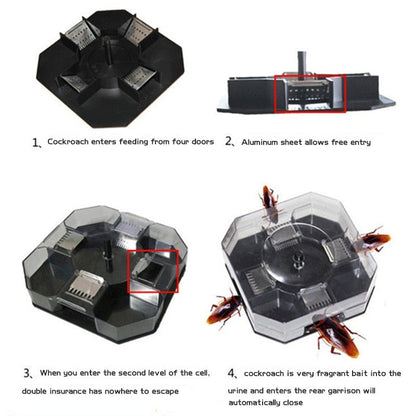 Reusable Cockroach Trap Non-Toxic Pest Catcher by HitMyNeed