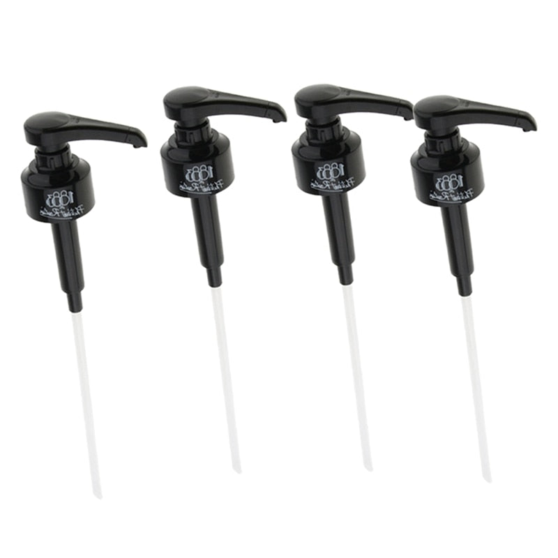 Reusable Coffee Syrup Pumps for 1L Bottles (4 Pack) by HitMyNeed