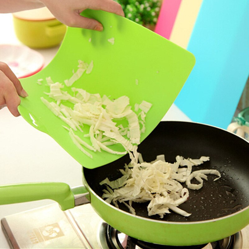 Reusable Color-Coded Plastic Cutting Mats (Set of 4) by HitMyNeed