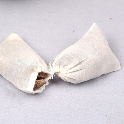 Reusable Cotton Mesh Tea Bags (10 Pack) by HitMyNeed