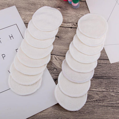 Reusable Cotton Pads Set with Wash Bag (16 Pieces) by HitMyNeed