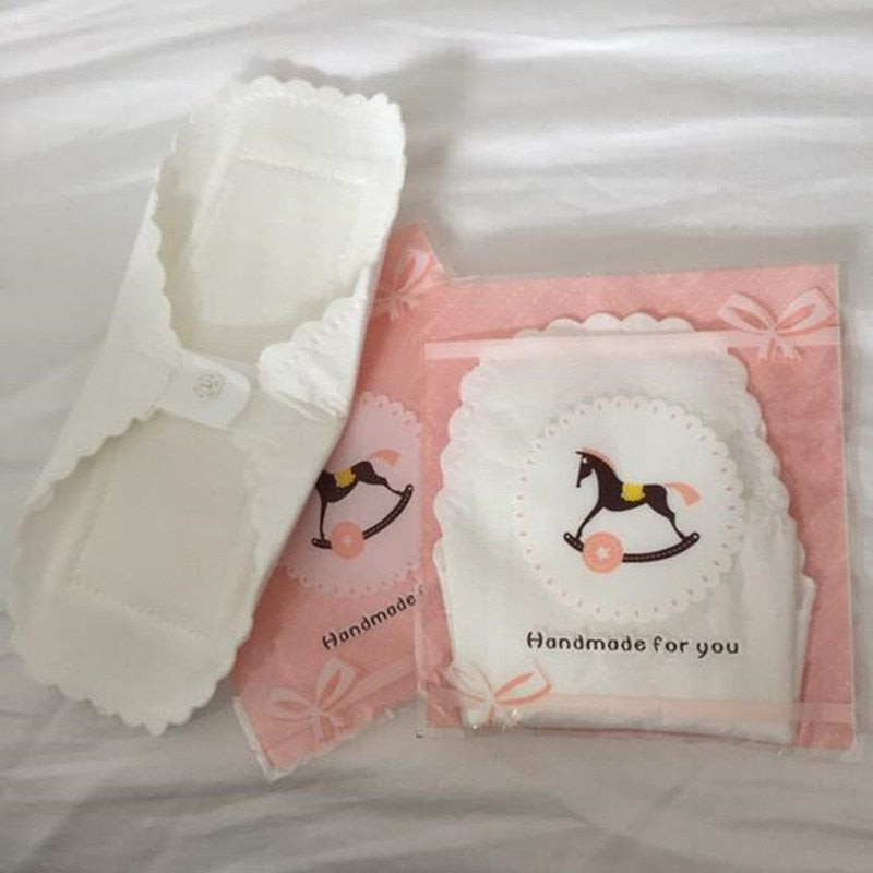 Reusable Cotton Panty Liners, Washable (Set of 3) by HitMyNeed