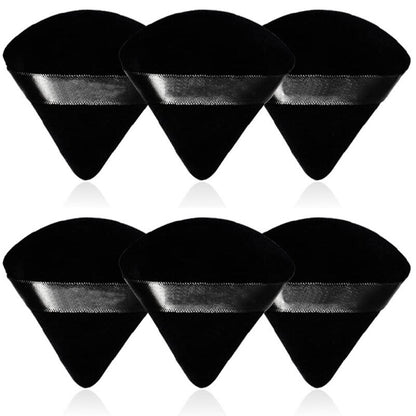 Reusable Cotton Triangle Puff Sponges - 6 Pack by HitMyNeed