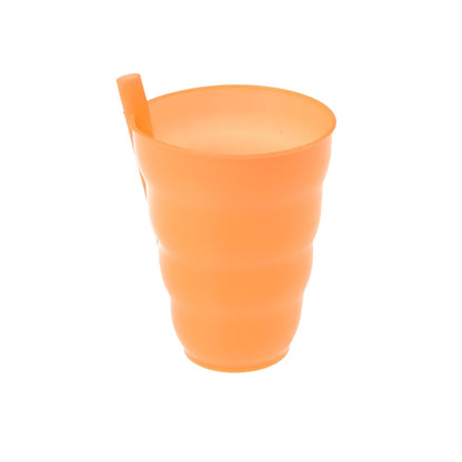 Reusable Drinking Cups with Built-In Straw (Set of 4) by HitMyNeed
