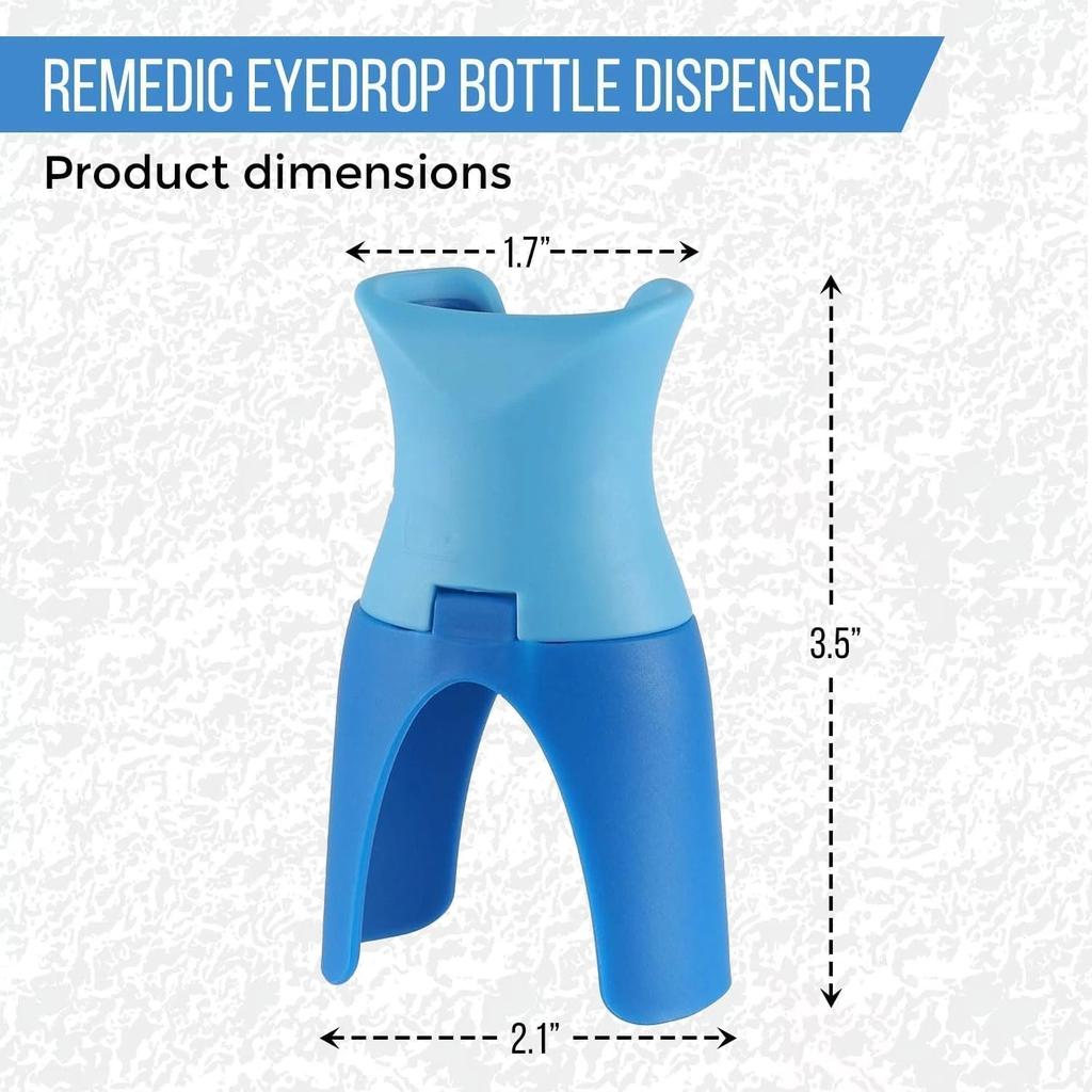 Reusable Eye Drop Guide Holder & Applicator Tool by HitMyNeed
