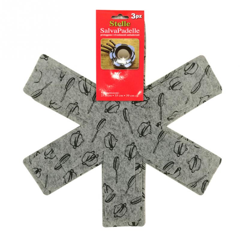 Reusable Fabric Pan Separators Set (6 Pack) by HitMyNeed