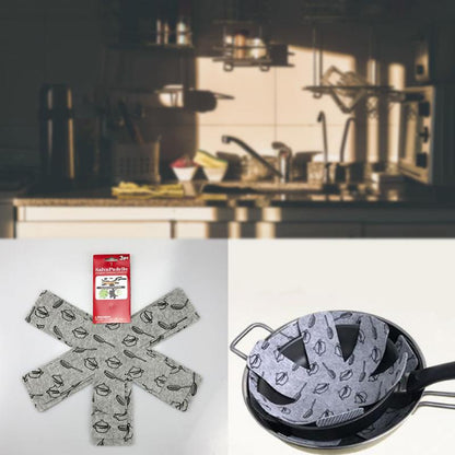 Reusable Fabric Pan Separators Set (6 Pack) by HitMyNeed