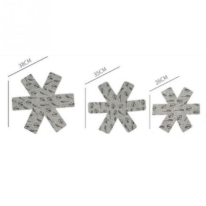 Reusable Fabric Pan Separators Set (6 Pack) by HitMyNeed