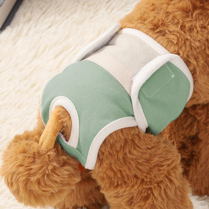 Reusable Female Dog Diaper Pants for Heat & Incontinence green s by HitMyNeed