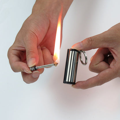 Reusable Flint Match Keychain Lighter by HitMyNeed