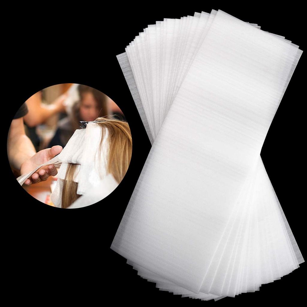 Reusable Foam Hair Color Wraps (100 Pack) by HitMyNeed