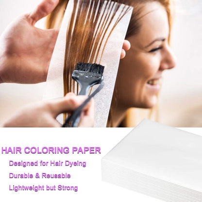 Reusable Foam Hair Color Wraps (100 Pack) by HitMyNeed