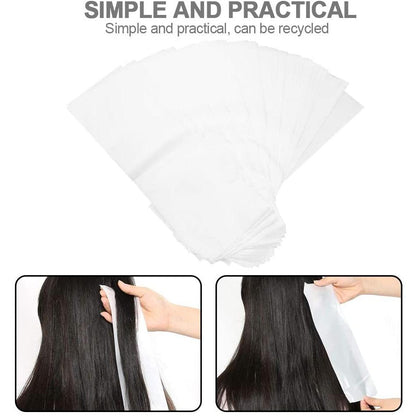 Reusable Foam Hair Color Wraps (100 Pack) by HitMyNeed