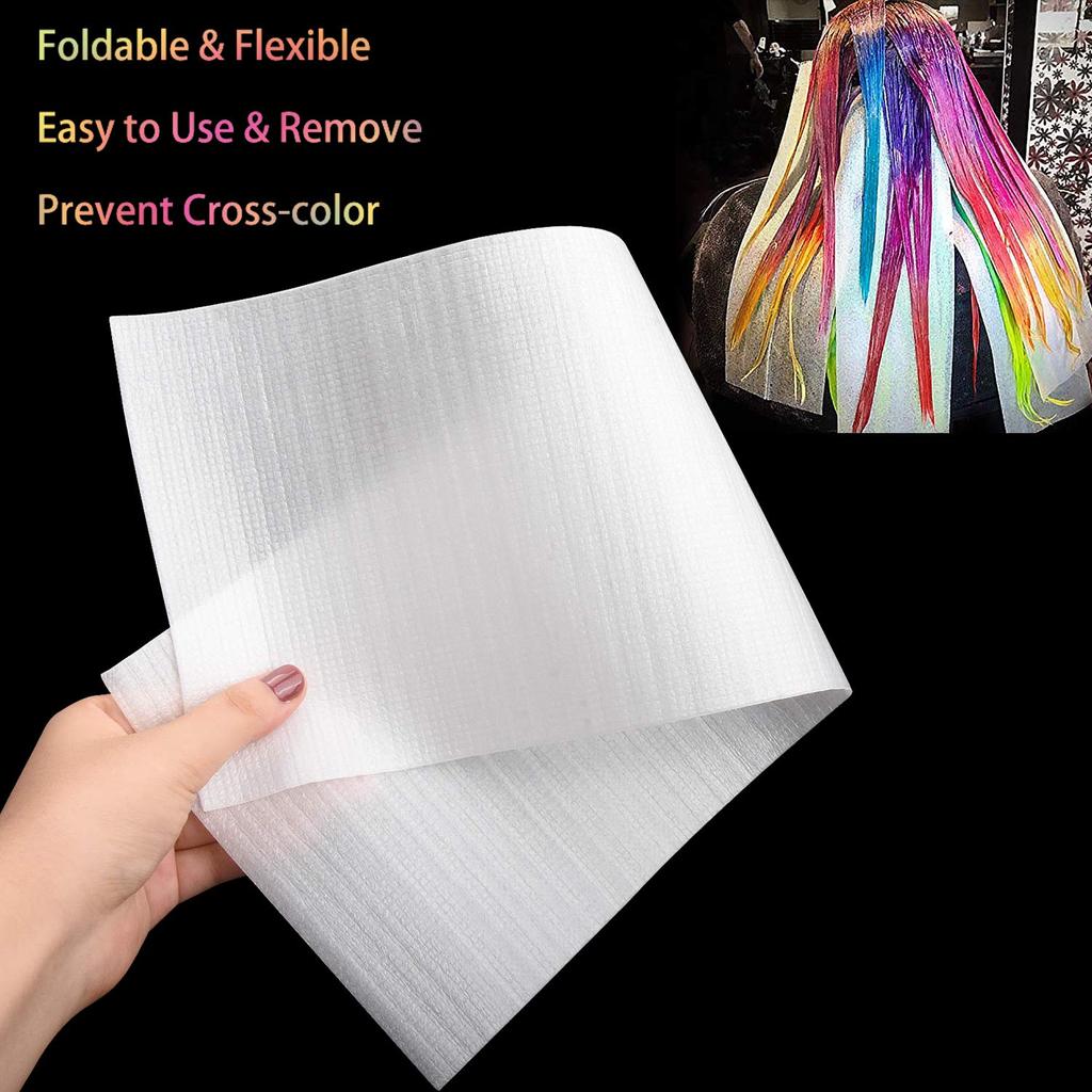 Reusable Foam Hair Color Wraps (100 Pack) by HitMyNeed
