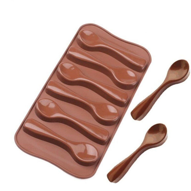 Reusable Food-Grade Silicone Spoon Mold by HitMyNeed