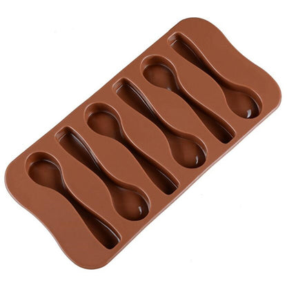 Reusable Food-Grade Silicone Spoon Mold by HitMyNeed