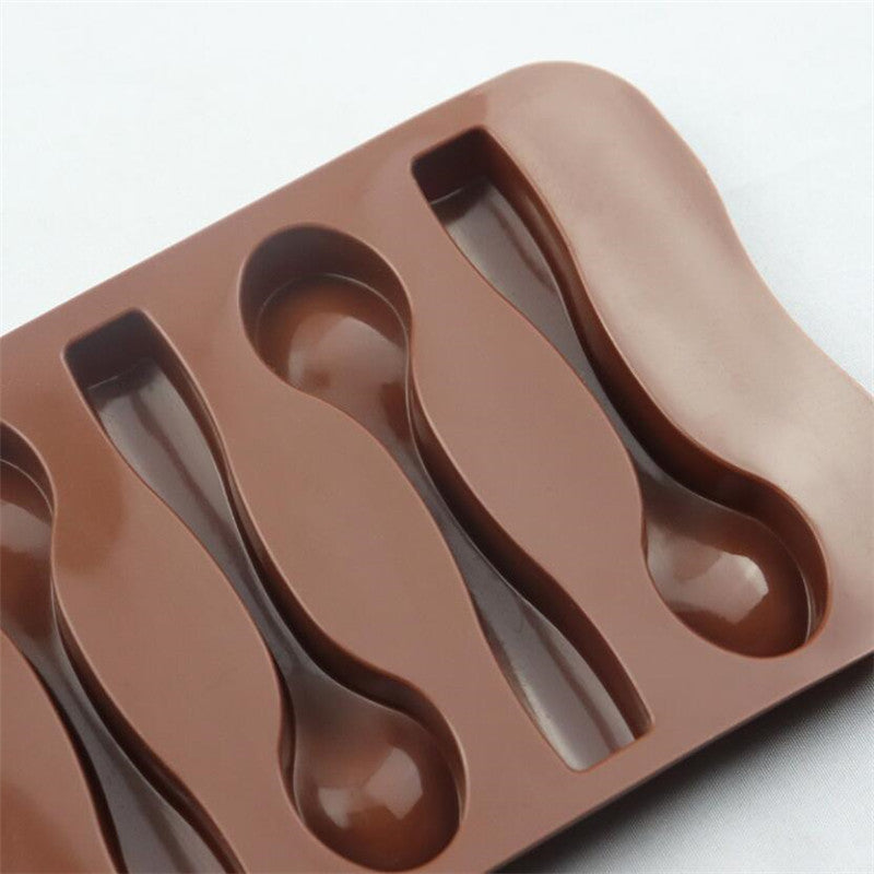 Reusable Food-Grade Silicone Spoon Mold by HitMyNeed
