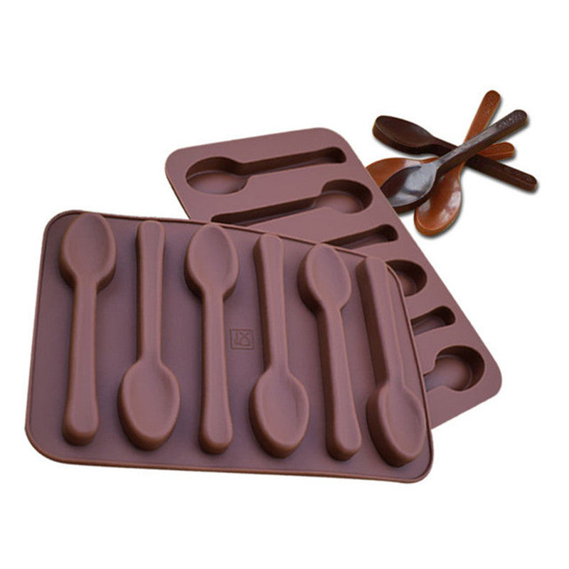 Reusable Food-Grade Silicone Spoon Mold by HitMyNeed