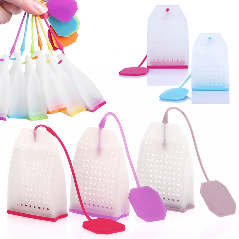 Reusable Food-Grade Silicone Tea Infuser Bag by HitMyNeed