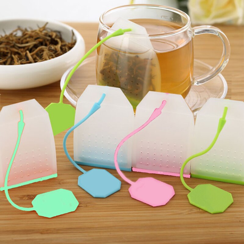 Reusable Food-Grade Silicone Tea Infuser Bag by HitMyNeed