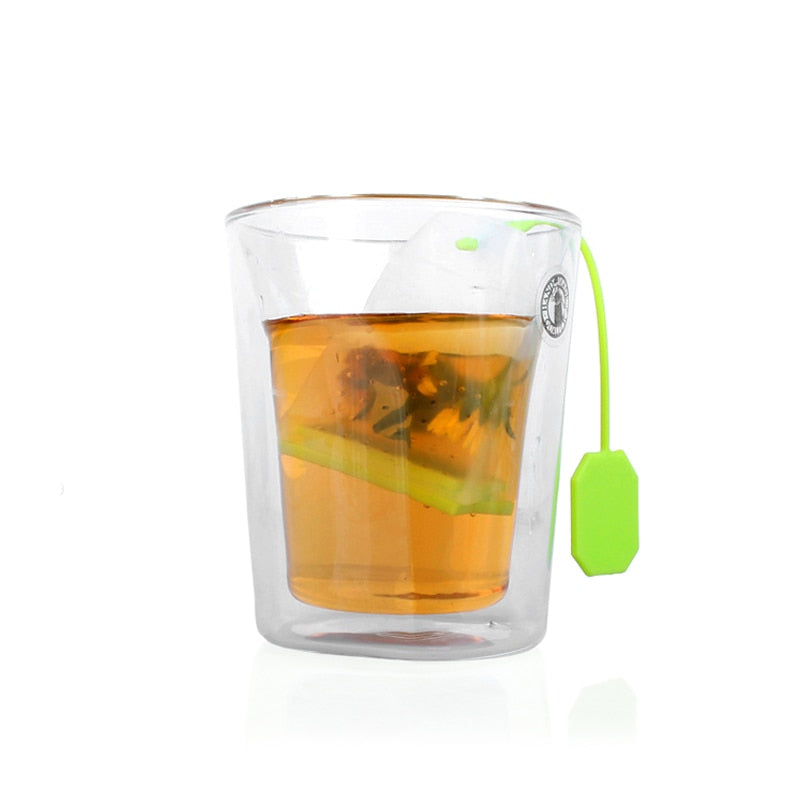 Reusable Food-Grade Silicone Tea Infuser Bag by HitMyNeed