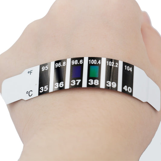 Reusable Forehead Temperature Strips (10-Pack) by HitMyNeed