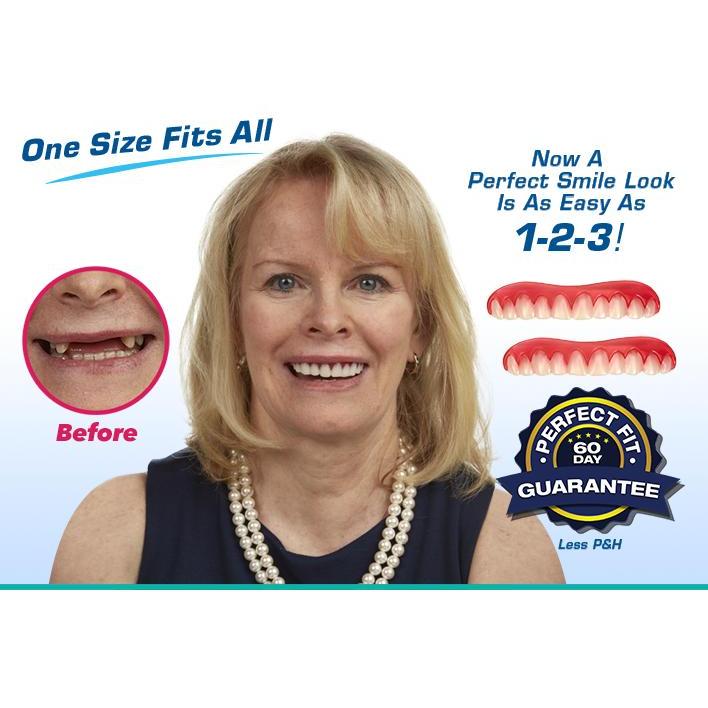 Reusable Front Veneer Teeth With Comfort Fit by HitMyNeed