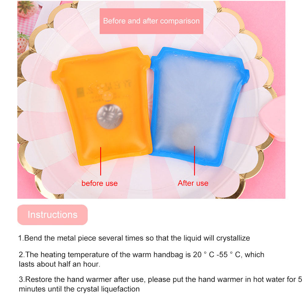 Reusable Gel Hand Warmer Heating Pack by HitMyNeed
