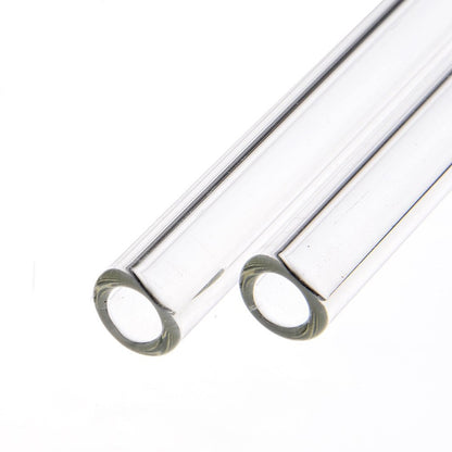 Reusable Glass Drinking Straws with Cleaning Brush by HitMyNeed