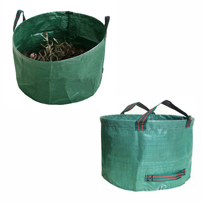 Reusable Green Garden Waste Bag with Handles by HitMyNeed