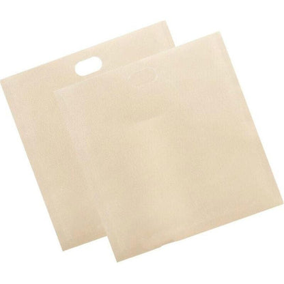 Reusable Grilled Cheese Toaster Bags (Set of 2) by HitMyNeed
