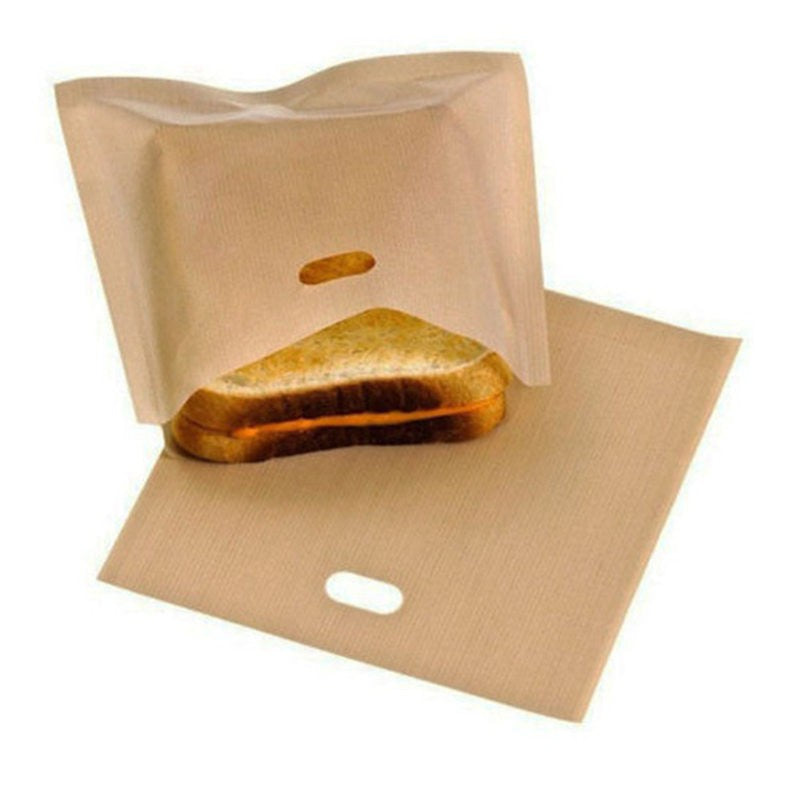 Reusable Grilled Cheese Toaster Bags (Set of 2) by HitMyNeed