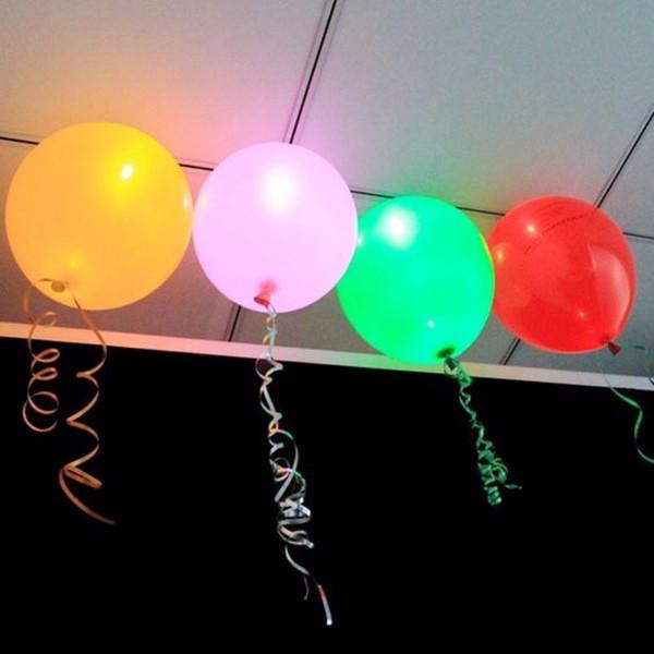 Reusable LED Balloons Set of 10 - Multicolor Glow by HitMyNeed