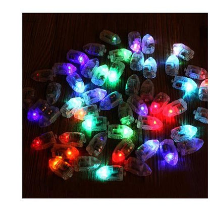 Reusable LED Balloons Set of 10 - Multicolor Glow by HitMyNeed