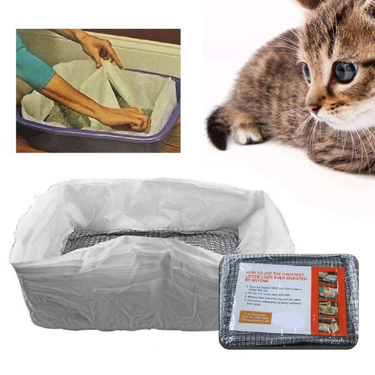 Reusable Litter Box Liners, 10 Pack by HitMyNeed