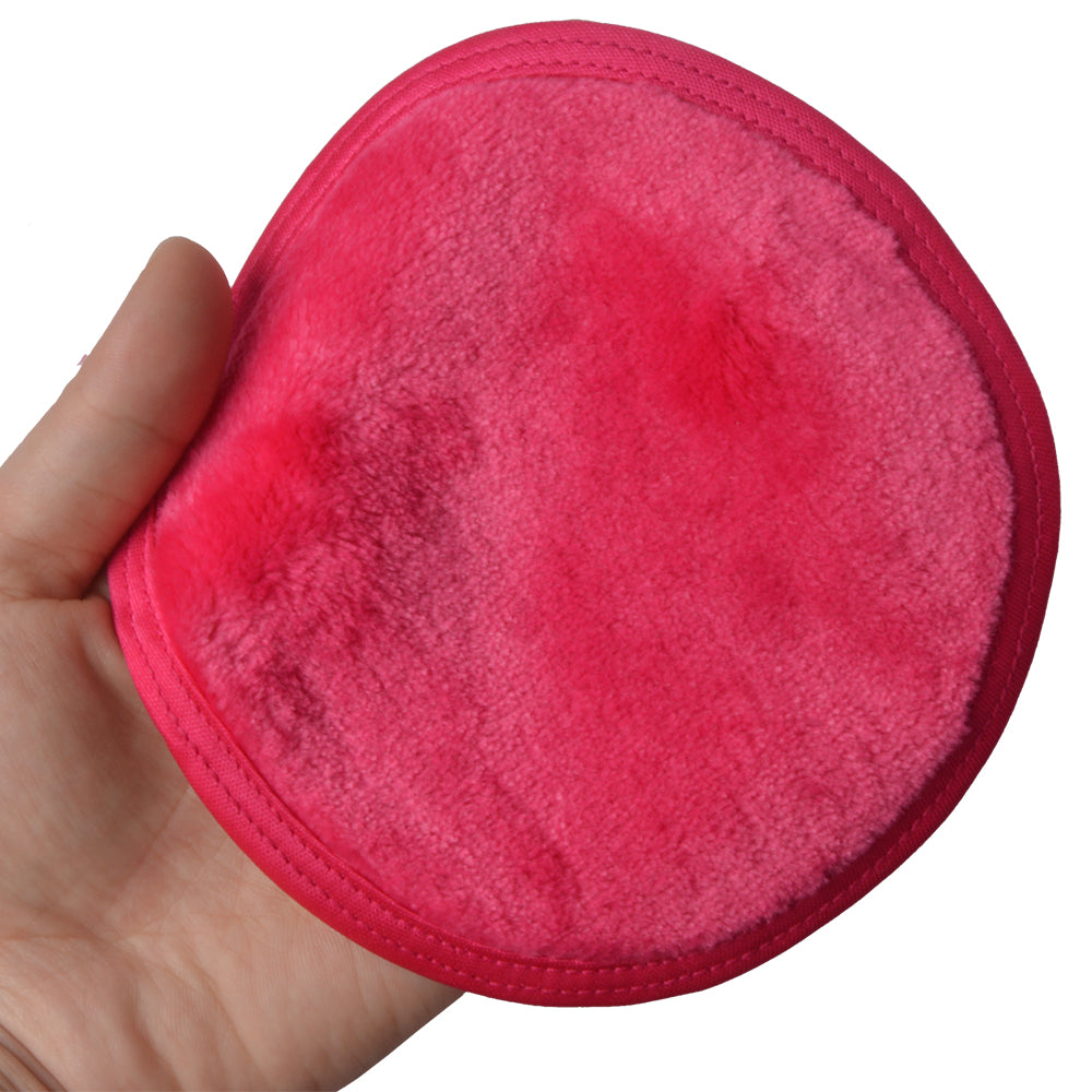 Reusable Makeup Remover Pads - Set of 6 Microfiber Rounds by HitMyNeed